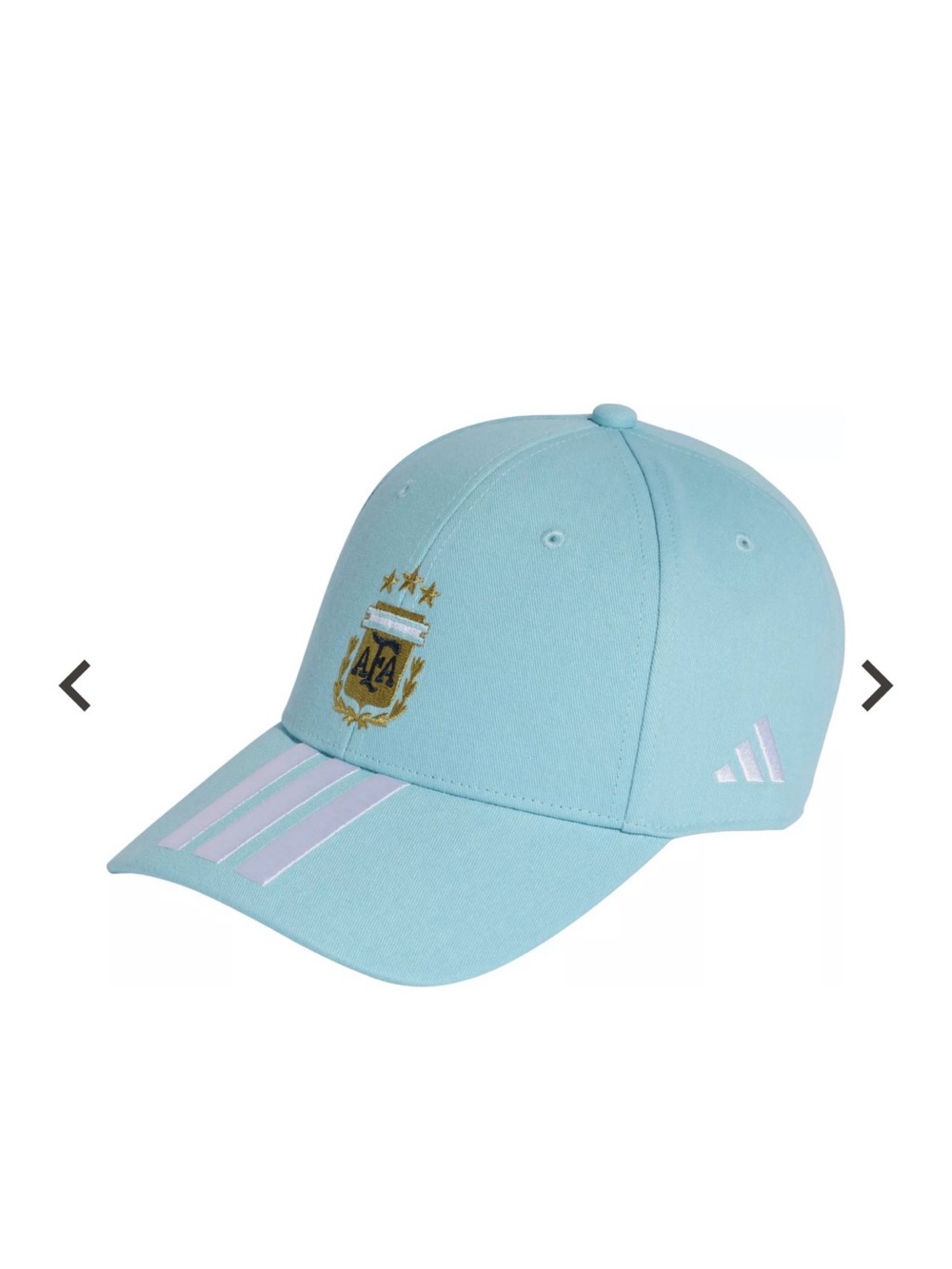 NWT adidas Adult Argentina 2026 Team Logo Adjustable Hat Cap World Cup